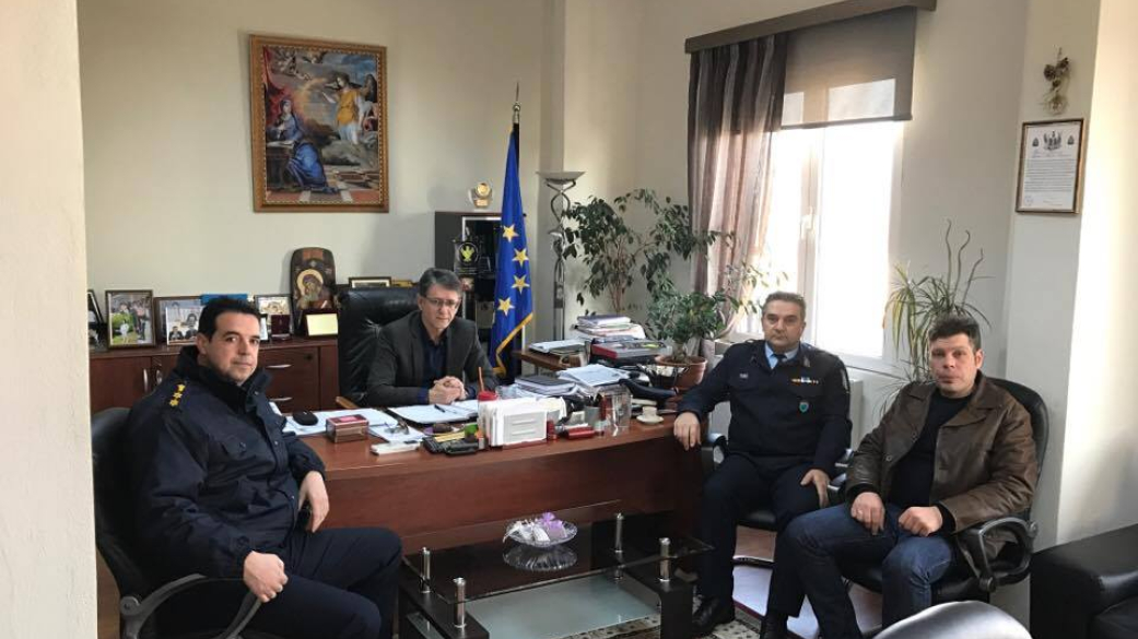 Επίσκεψη του Αστυνομικού Διευθυντή Ν. Πιερίας