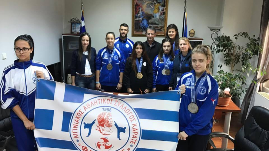 Συγχαρητήριο μήνυμα Δημάρχου Πύδνας Κολινδρού προς τον Αιγινιακό αθλητικό σύλλογ