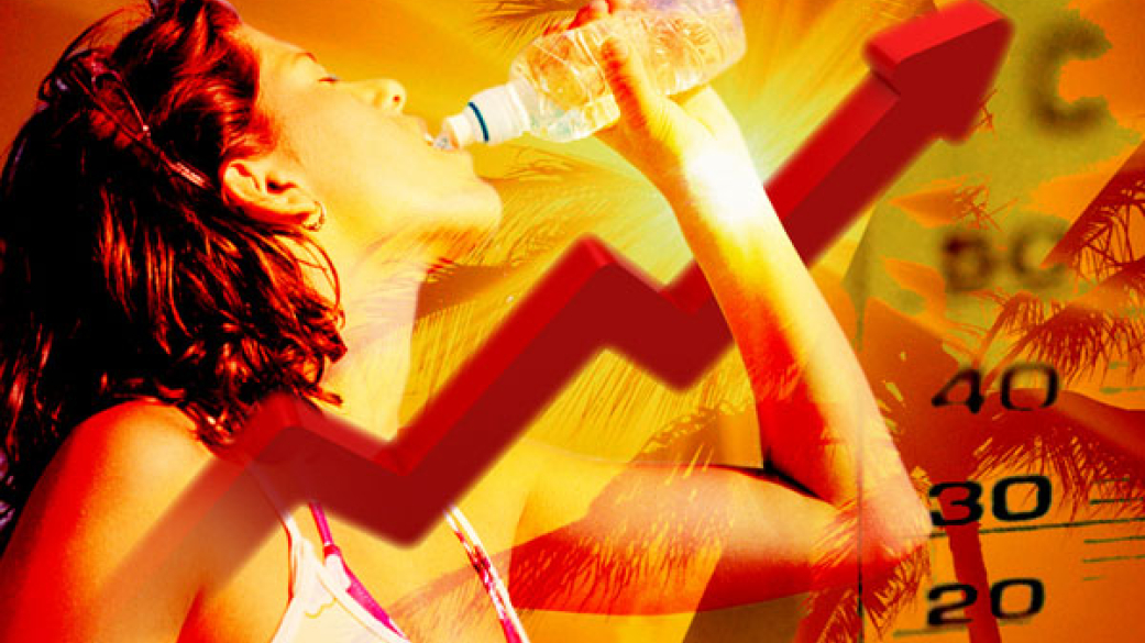 Άνοδος της θερμοκρασίας σε ολόκληρη τη χώρα