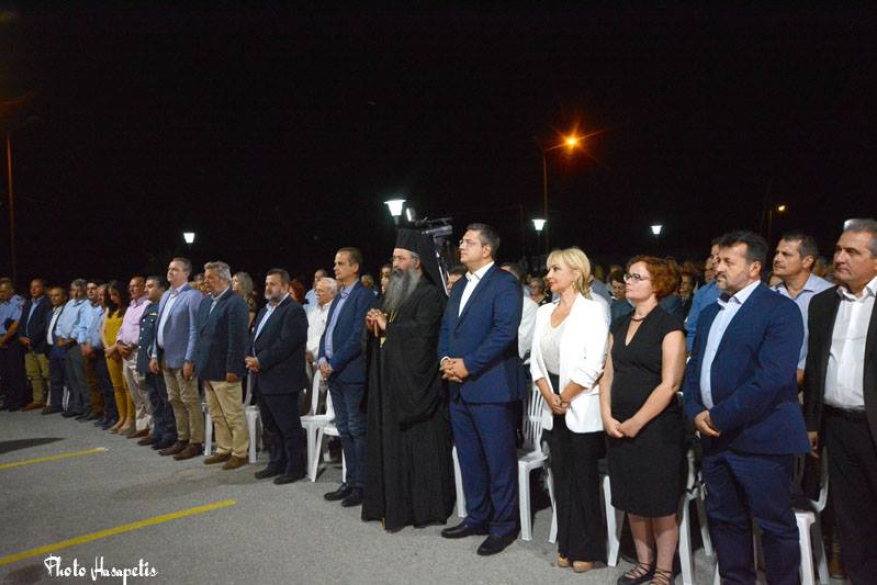 ΔΤ απο τα επίσημα εγκαίνια της 91ης Εμποροπανήγυρης Αιγινίου