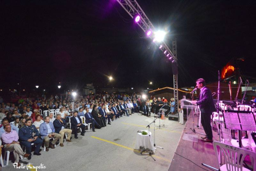 ΔΤ απο τα επίσημα εγκαίνια της 91ης Εμποροπανήγυρης Αιγινίου