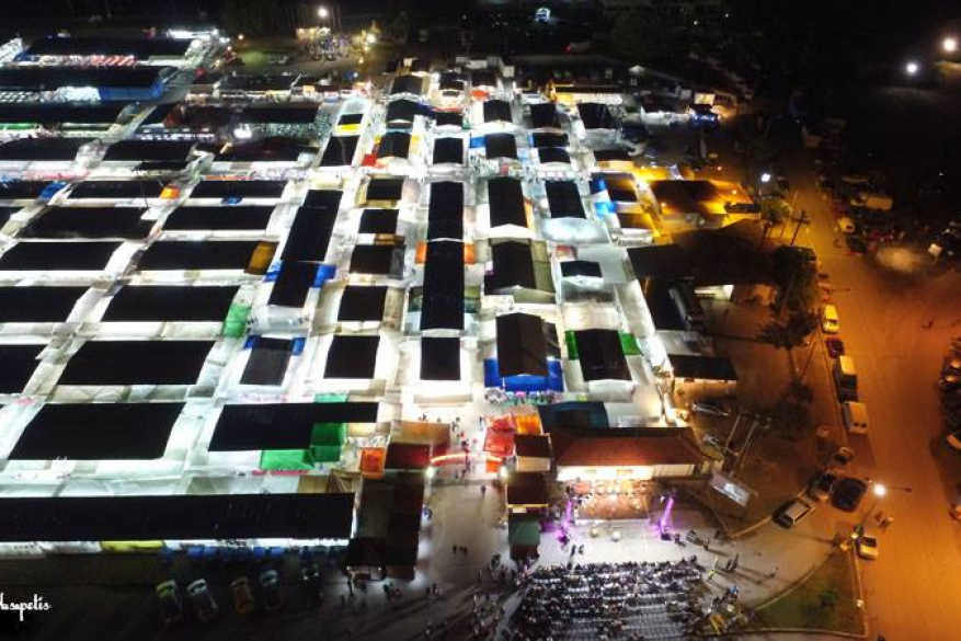 ΔΤ απο τα επίσημα εγκαίνια της 91ης Εμποροπανήγυρης Αιγινίου