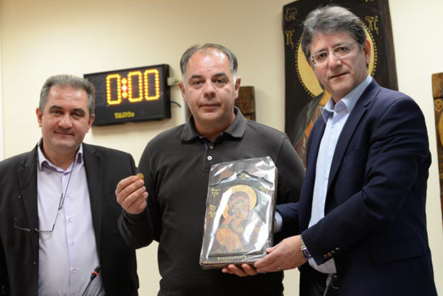 Κοπή Πρωτοχρονιάτικης πίτας για το Δ.Σ. Πύδνας Κολινδρού