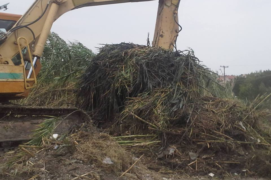 Επιχείρηση καθαρισμού ρεμάτων 