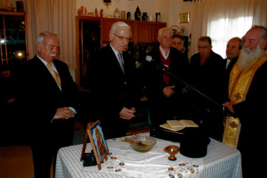 Ομιλία από τον Αντιπρόεδρο Καθηγητή Α.Π.Θ. κ. Ν. Τερζή